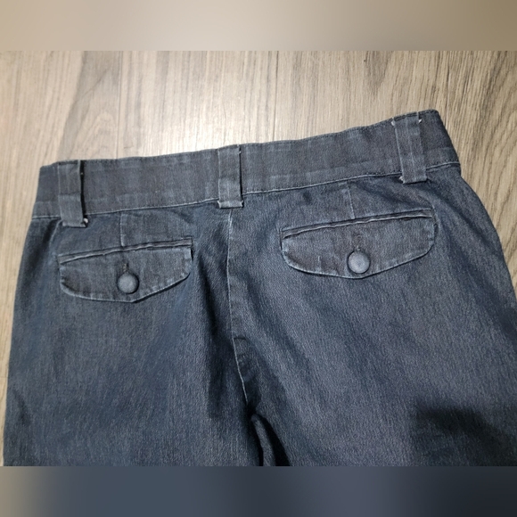 Lee Blue Flare Wide Leg Jeans with Timeless Appeal - Picture 4 of 8